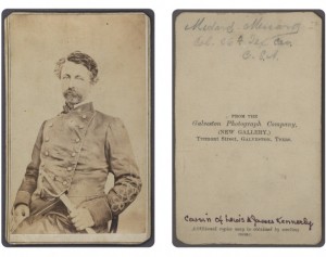 Medard Menard Col. 26th Tex Cav. C. S. A.